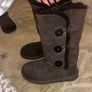 UGG Women’s Classic Tall Chocolate Brown Boots. Size 8.